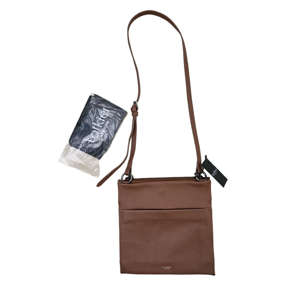 Botkier Brown Leather Bag Willow Shoulder Bag Crossbody Strap Dustbag